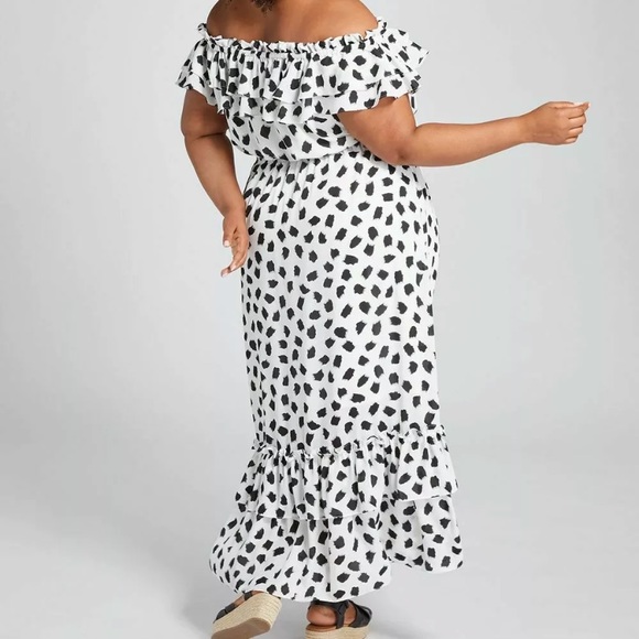 NWT Lane Bryant Beauticurve rare brushstroke dress - Picture 3 of 7